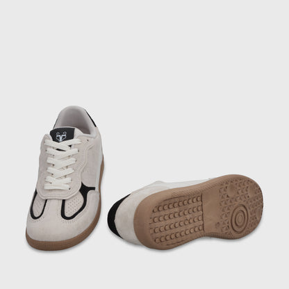 Zapatilla Plana Beige Mujer 48062