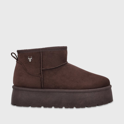 Botin Plataforma Café Mujer 48111