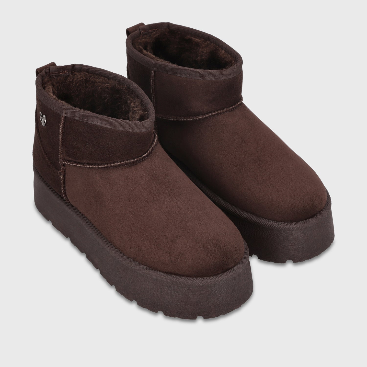 Botin Plataforma Café Mujer 48111