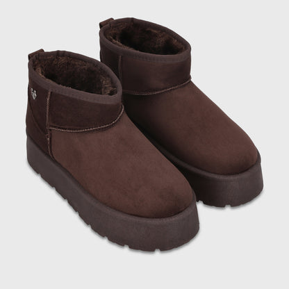 Botin Plataforma Café Mujer 48111