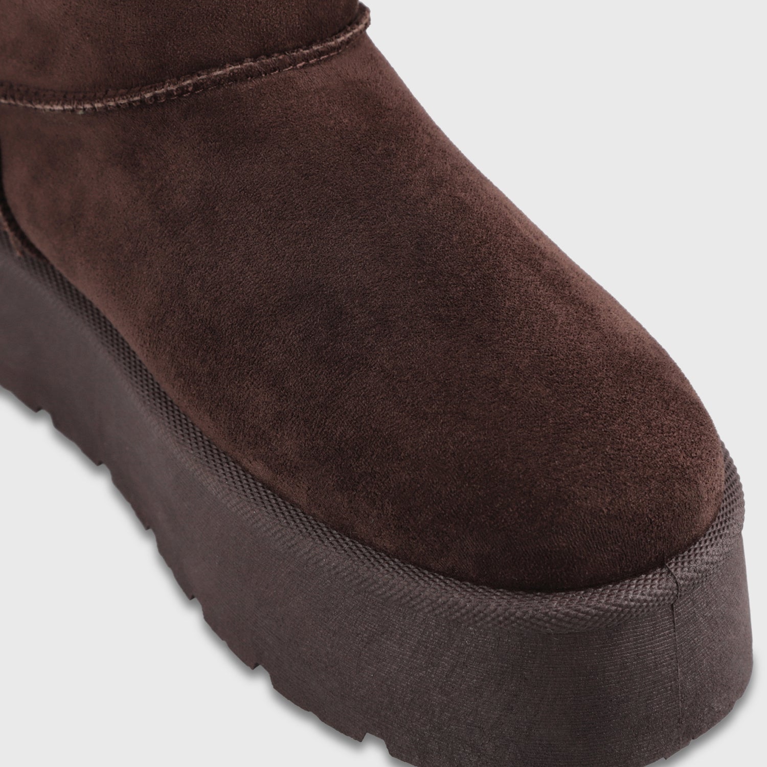 Botin Plataforma Café Mujer 48111