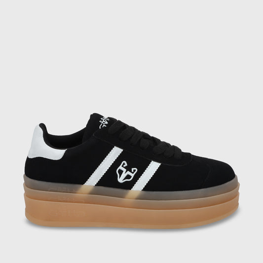 Zapatilla Plataforma Negro Mujer 53750