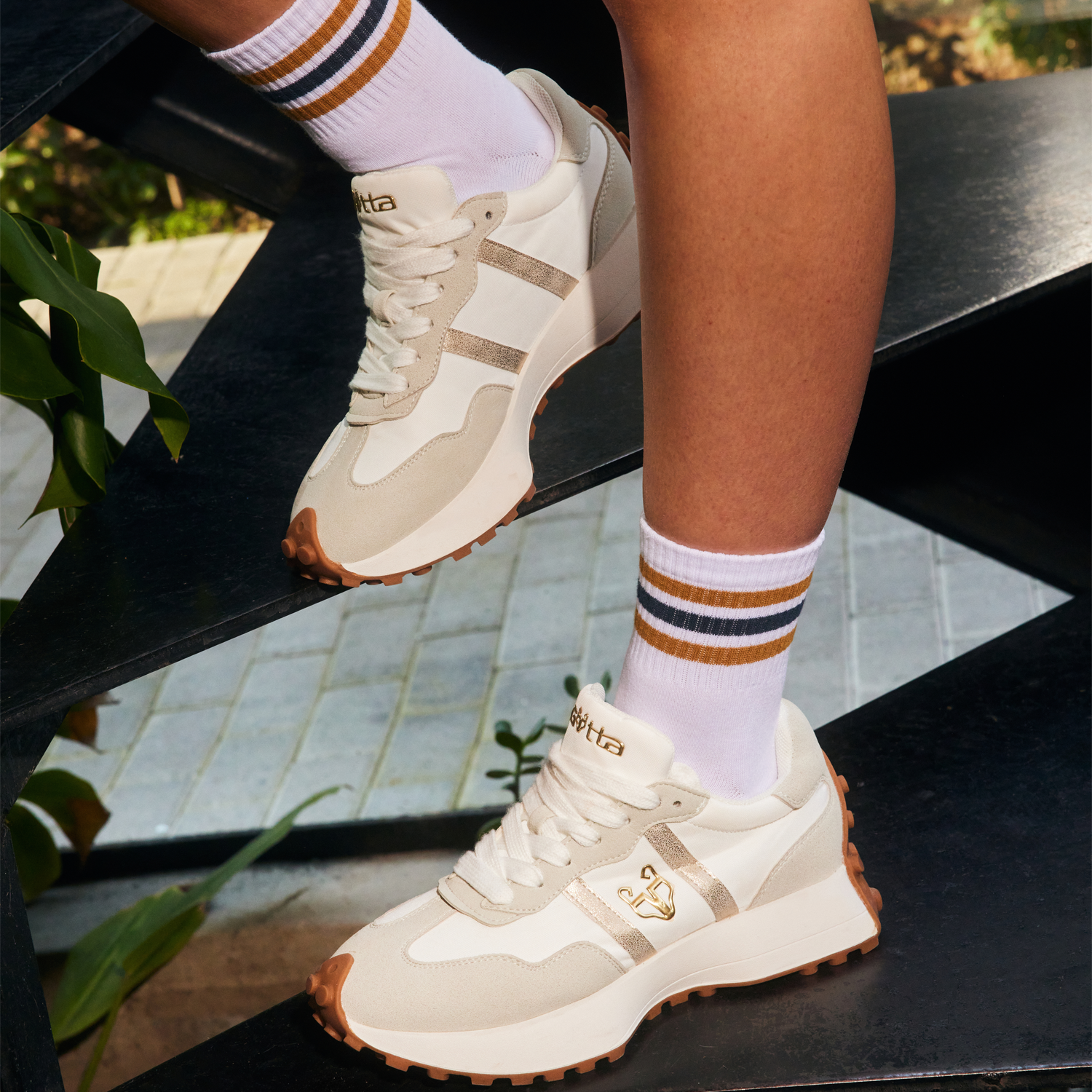 Zapatilla Plana Blanca Mujer 53760