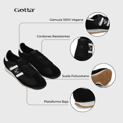 Zapatilla Negra  Mujer 53770