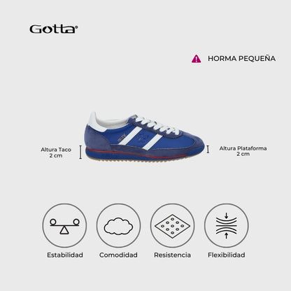Zapatilla Azul Mujer 53770