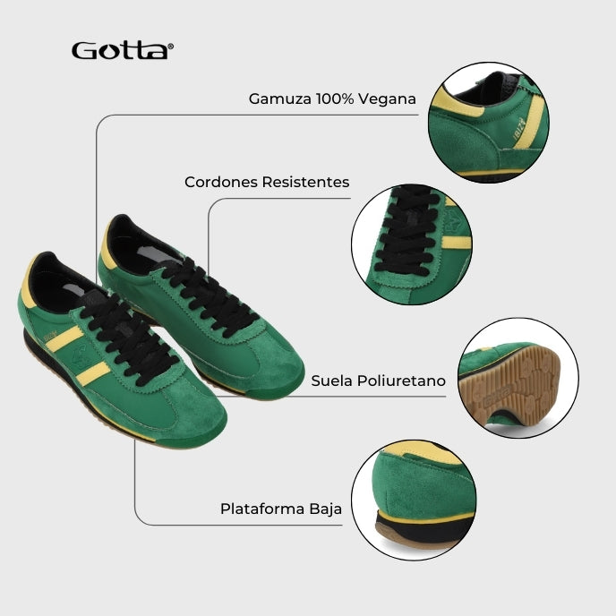 Zapatilla Verde Mujer 53770