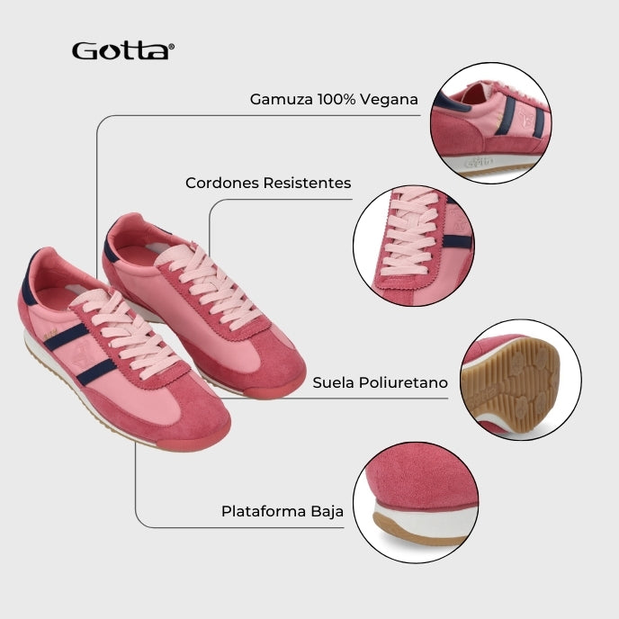 Zapatilla Rosada Mujer 53770