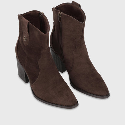 Botin Taco Café Mujer 53780