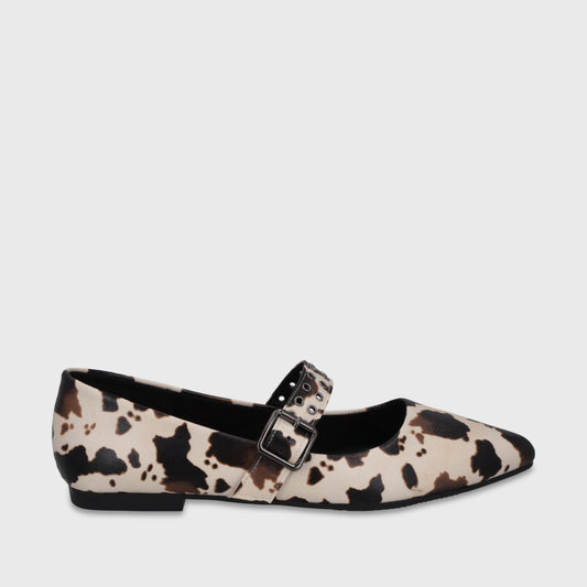 Ballerina Plana Animal Print Mujer 54011