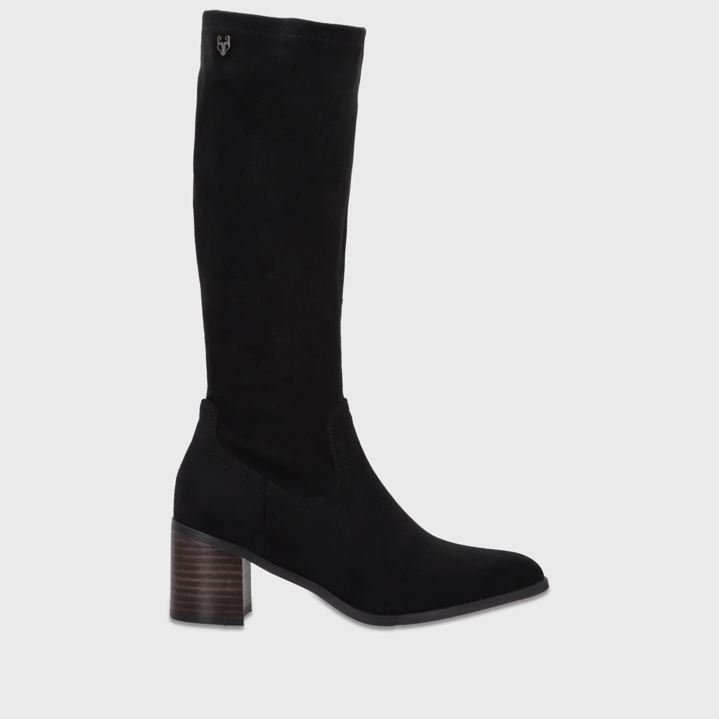 Bota Taco Negra Mujer 55302