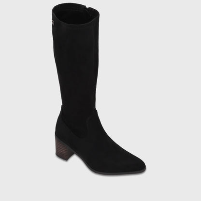 Bota Taco Negra Mujer 55302