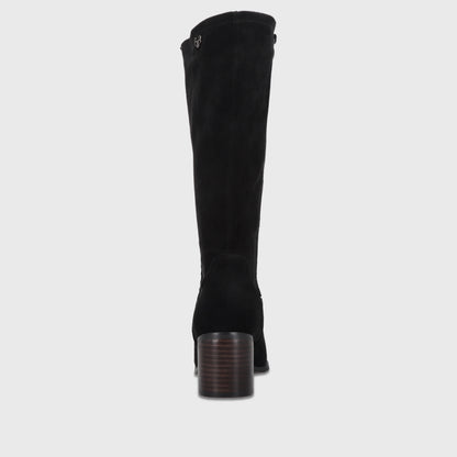 Bota Taco Negra Mujer 55302