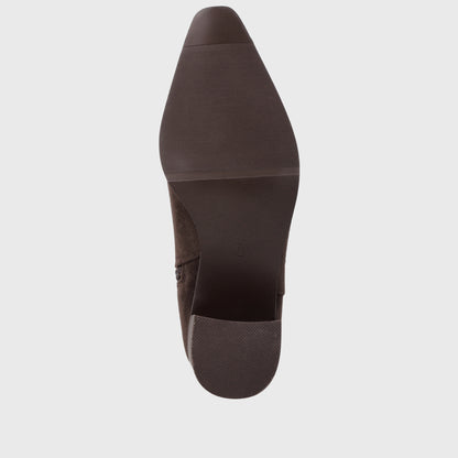 Bota Taco Café Mujer 55302