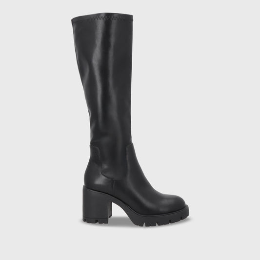 Bota Taco Negra Mujer 56060