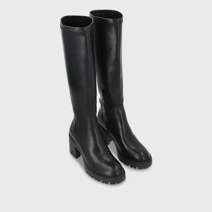 Bota Taco Negra Mujer 56060