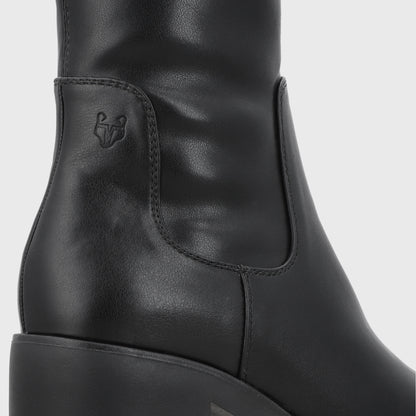 Bota Taco Negra Mujer 56060