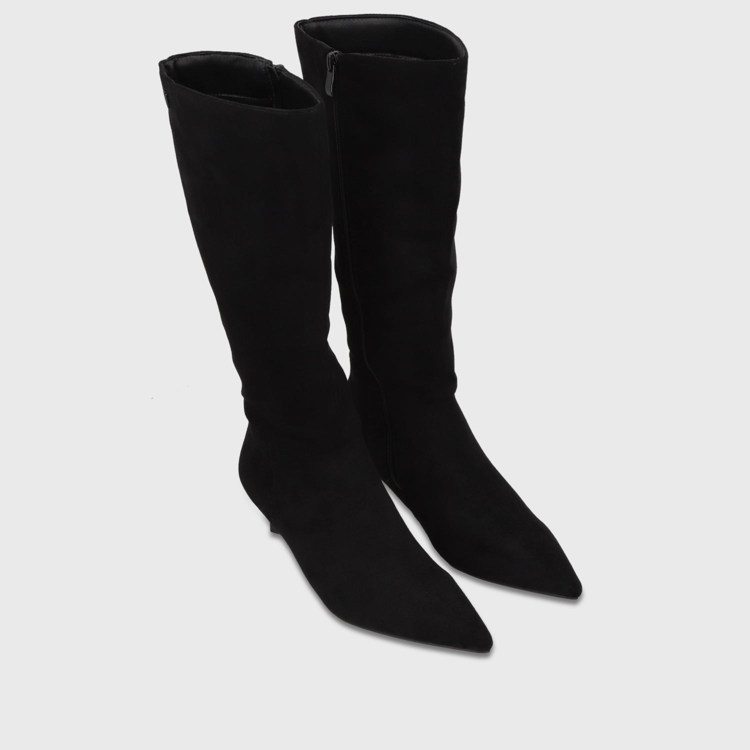 Bota Taco Negra Mujer 65881