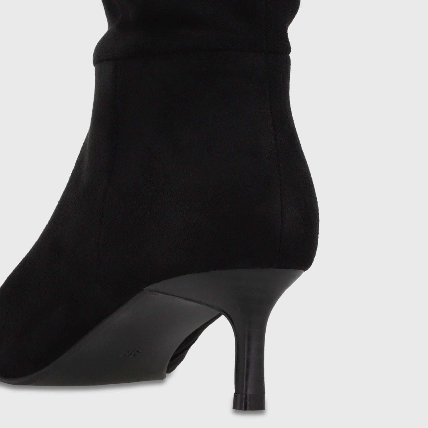 Bota Taco Negra Mujer 65881