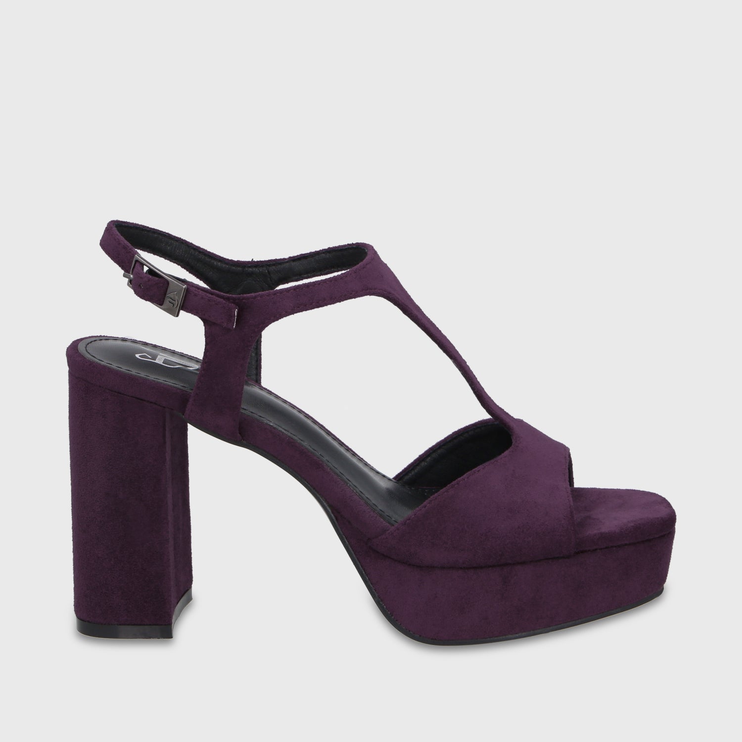 Sandalia Taco Burdeo Mujer 659100