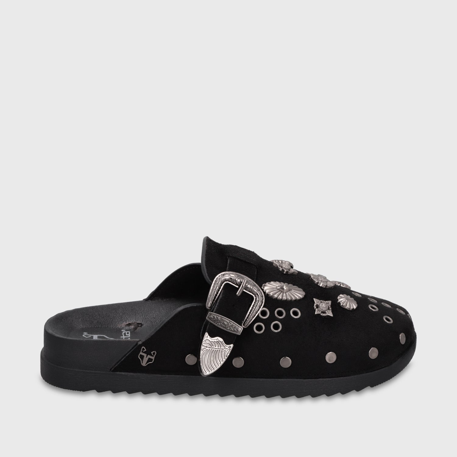 Zueco Negro Mujer 65970