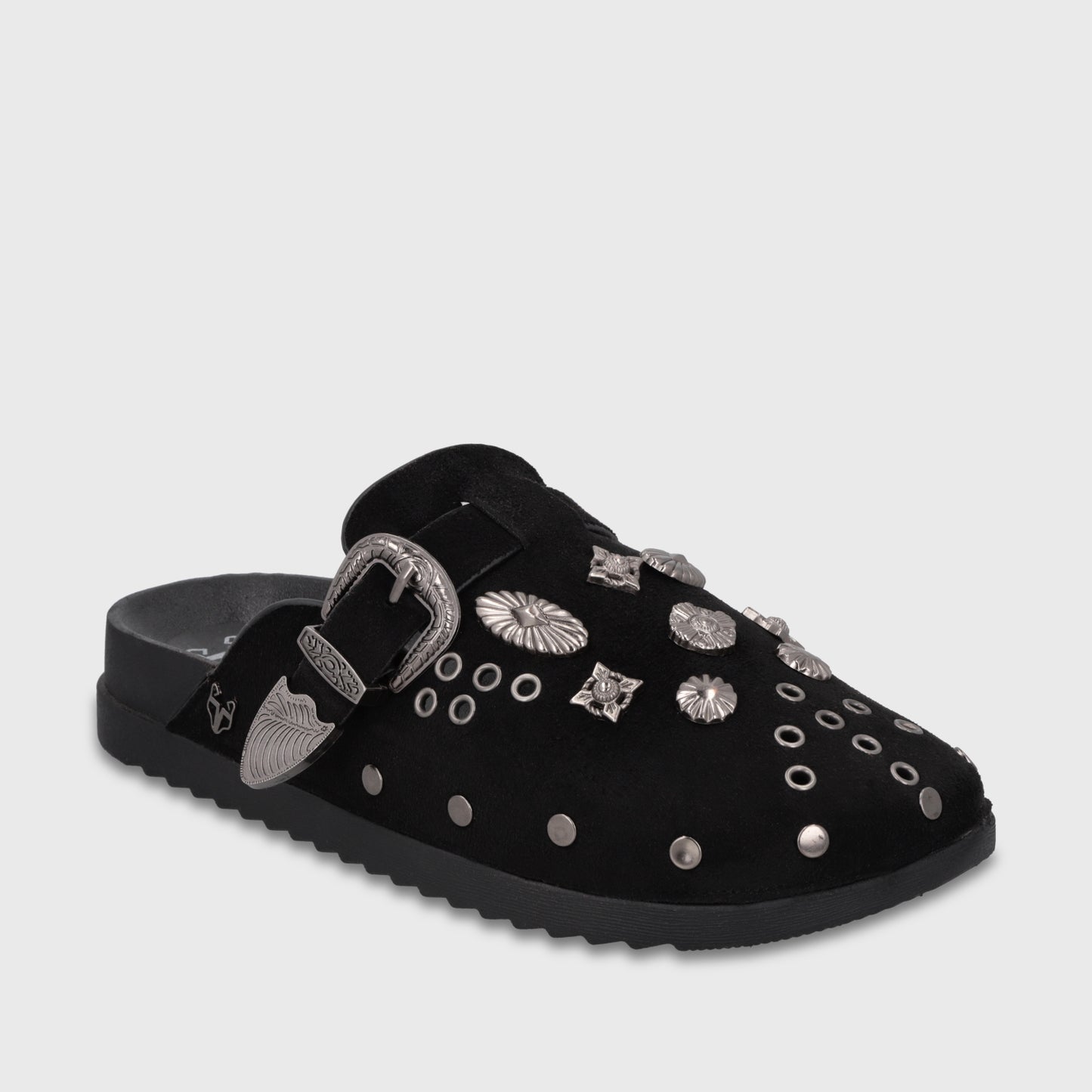 Zueco Negro Mujer 65970