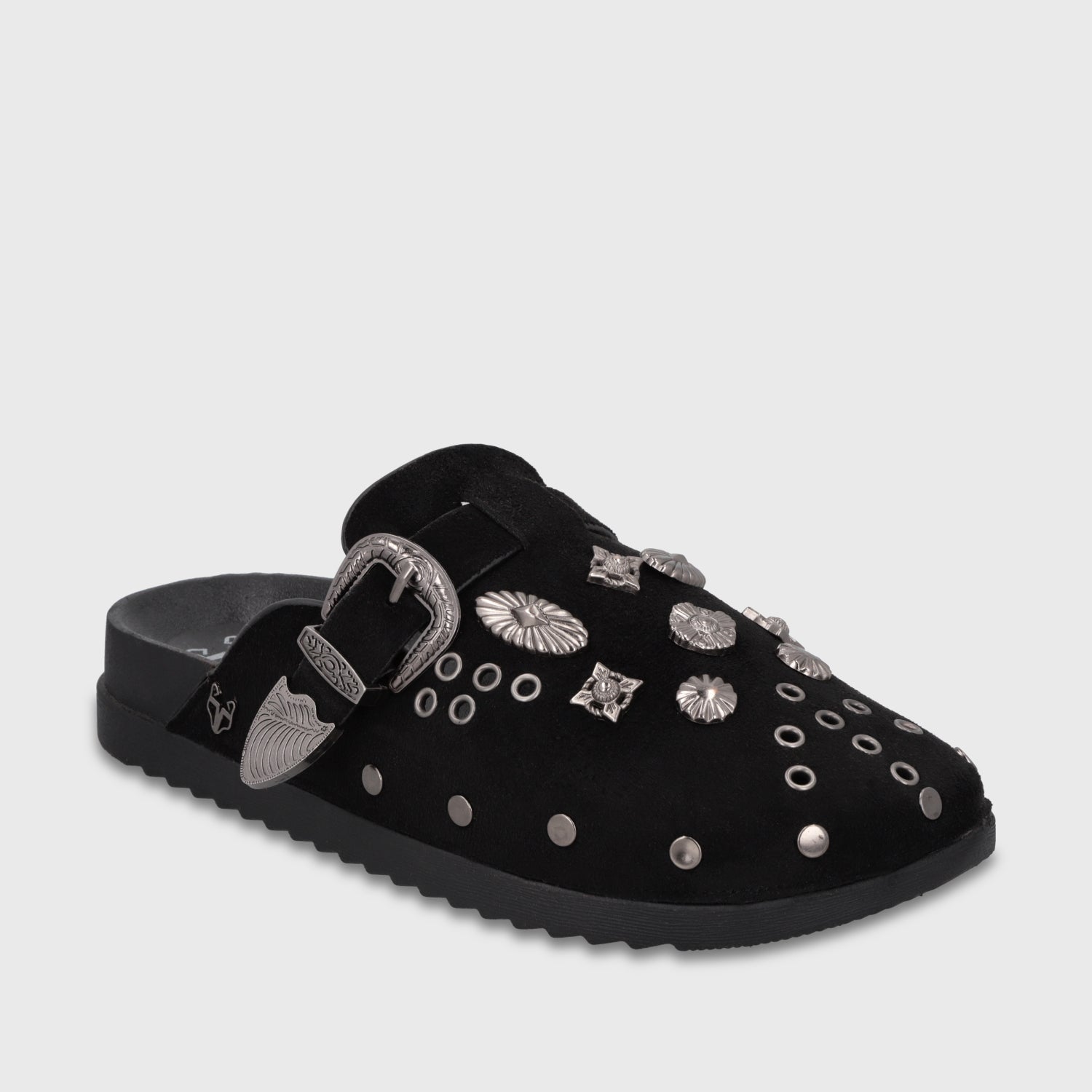 Zueco Negro Mujer 65970