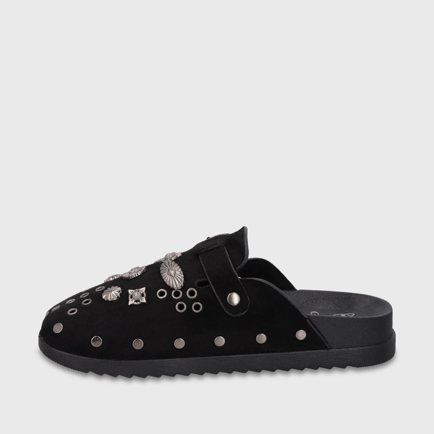 Zueco Negro Mujer 65970