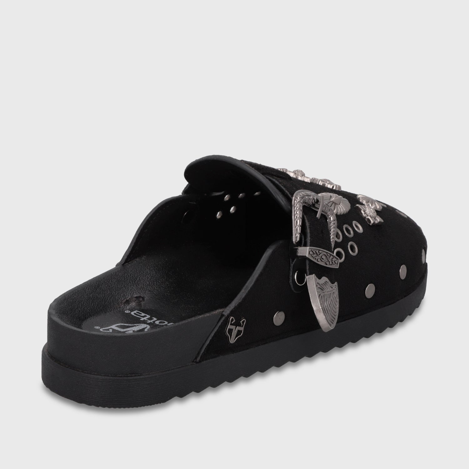 Zueco Negro Mujer 65970