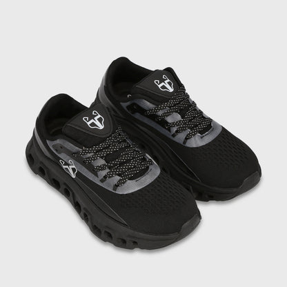Zapatilla Plataforma Negra Mujer 68100