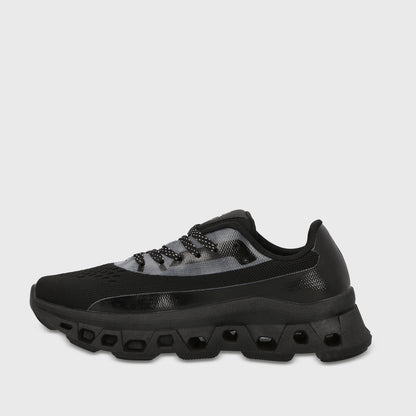 Zapatilla Plataforma Negra Mujer 68100