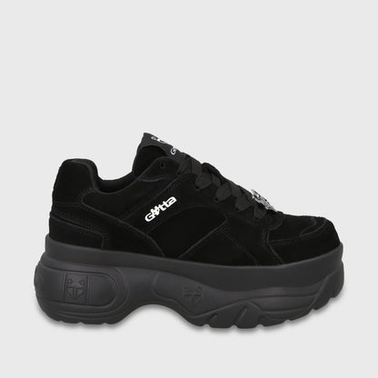 Zapatilla Plataforma Negra Mujer 9724A
