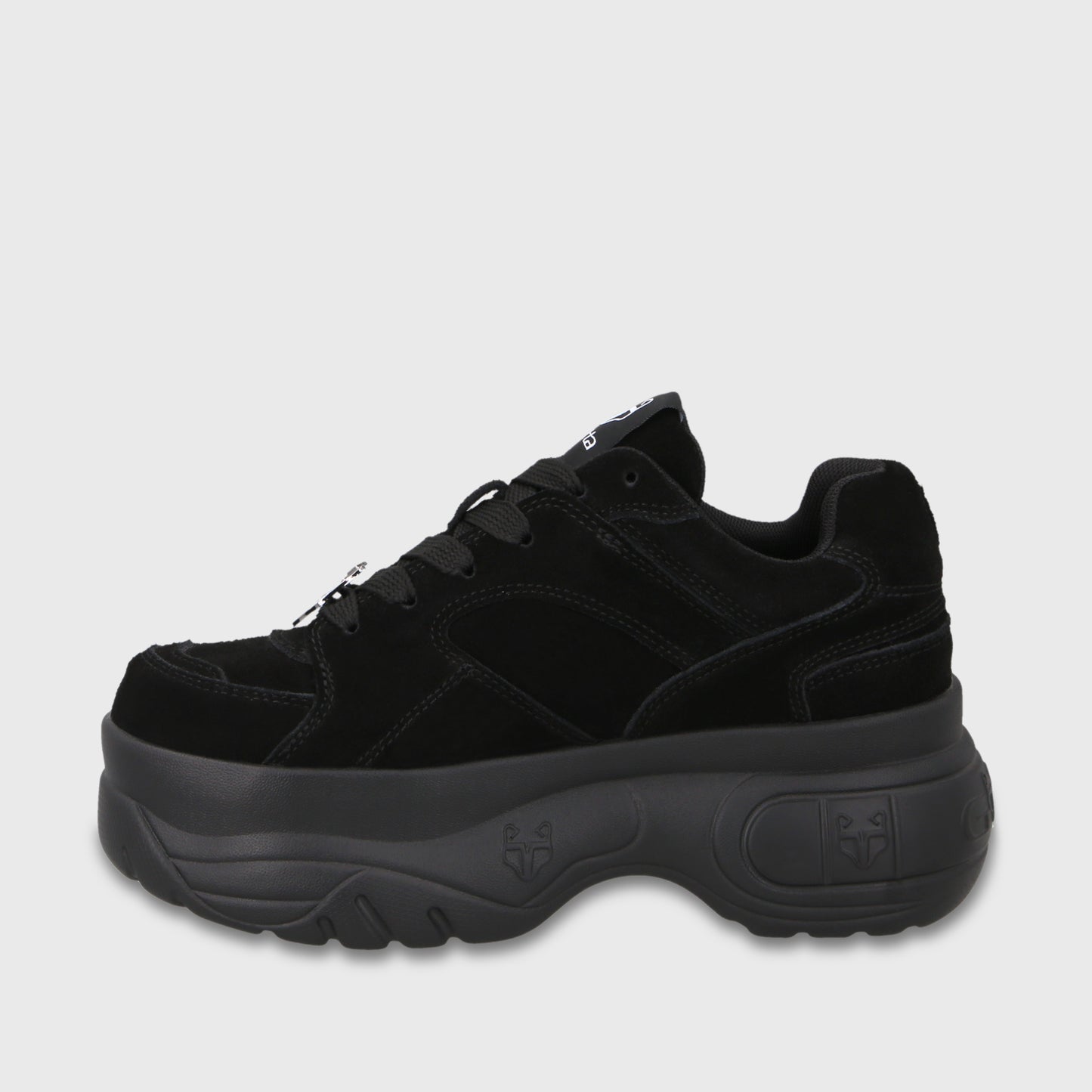 Zapatilla Plataforma Negra Mujer 9724A