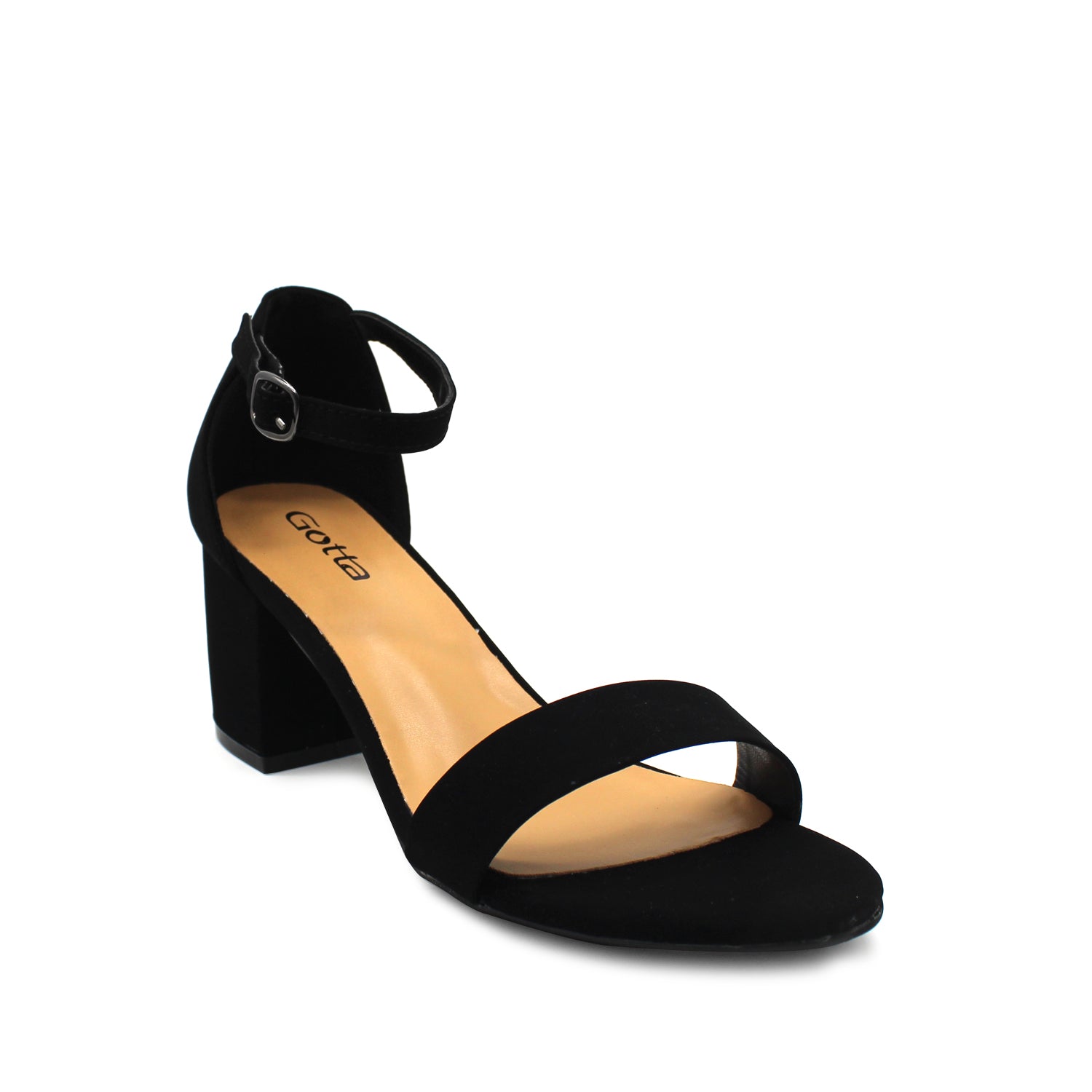 Sandalia Negra Mujer C6161