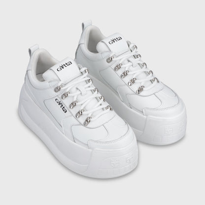 Zapatilla Plataforma Blanca C732B