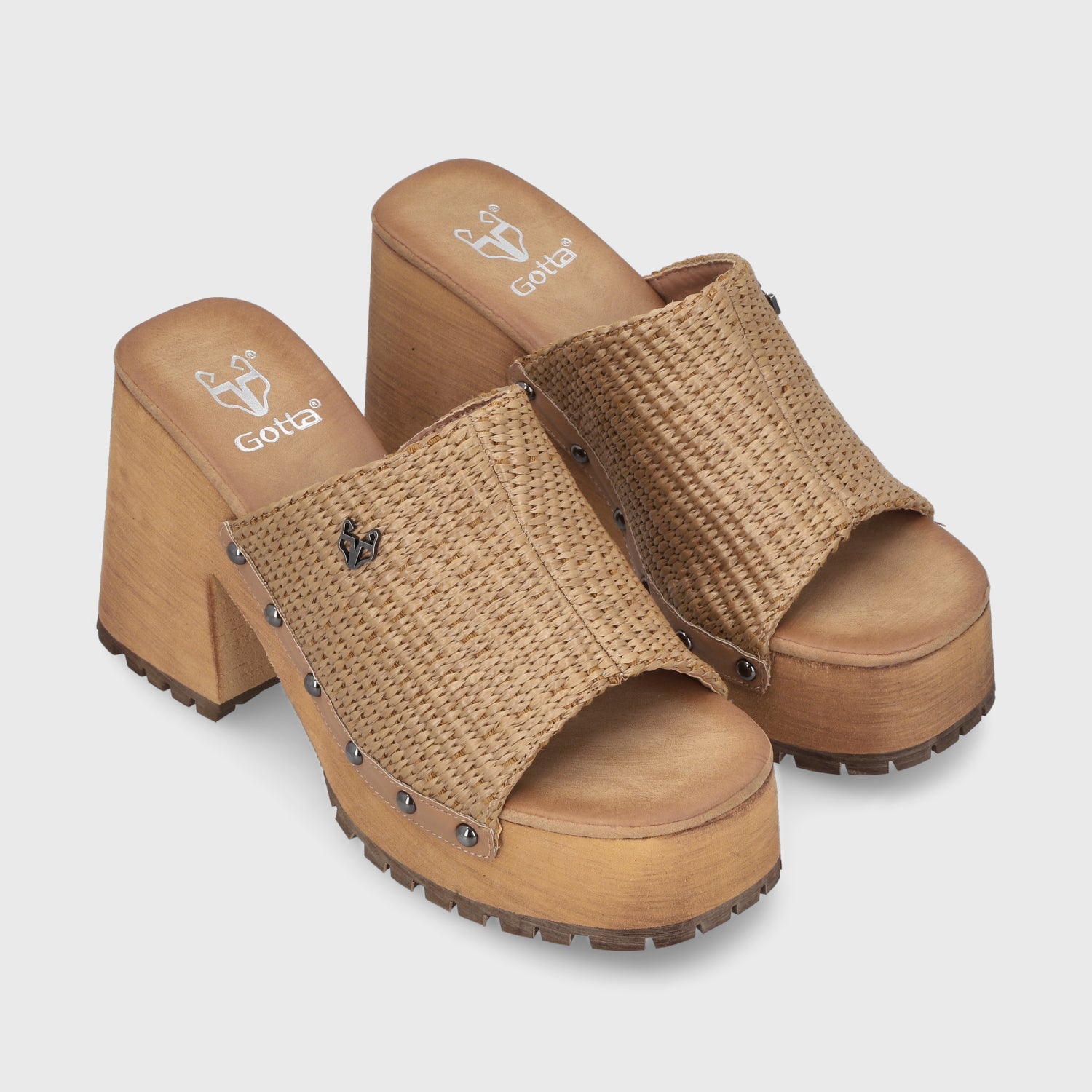 Sandalia Camel Mujer 45971 - Gotta Perú