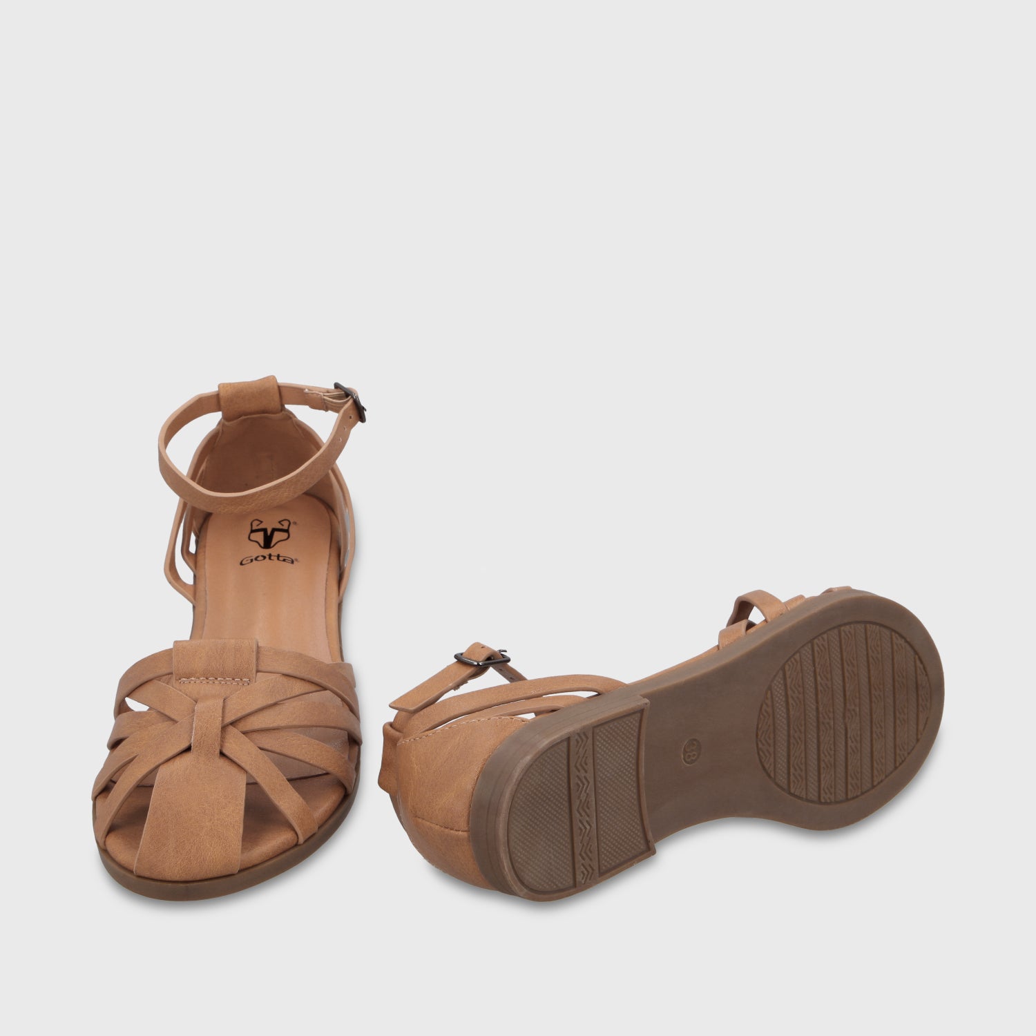 Sandalia Negra Mujer 64061 - Gotta Perú