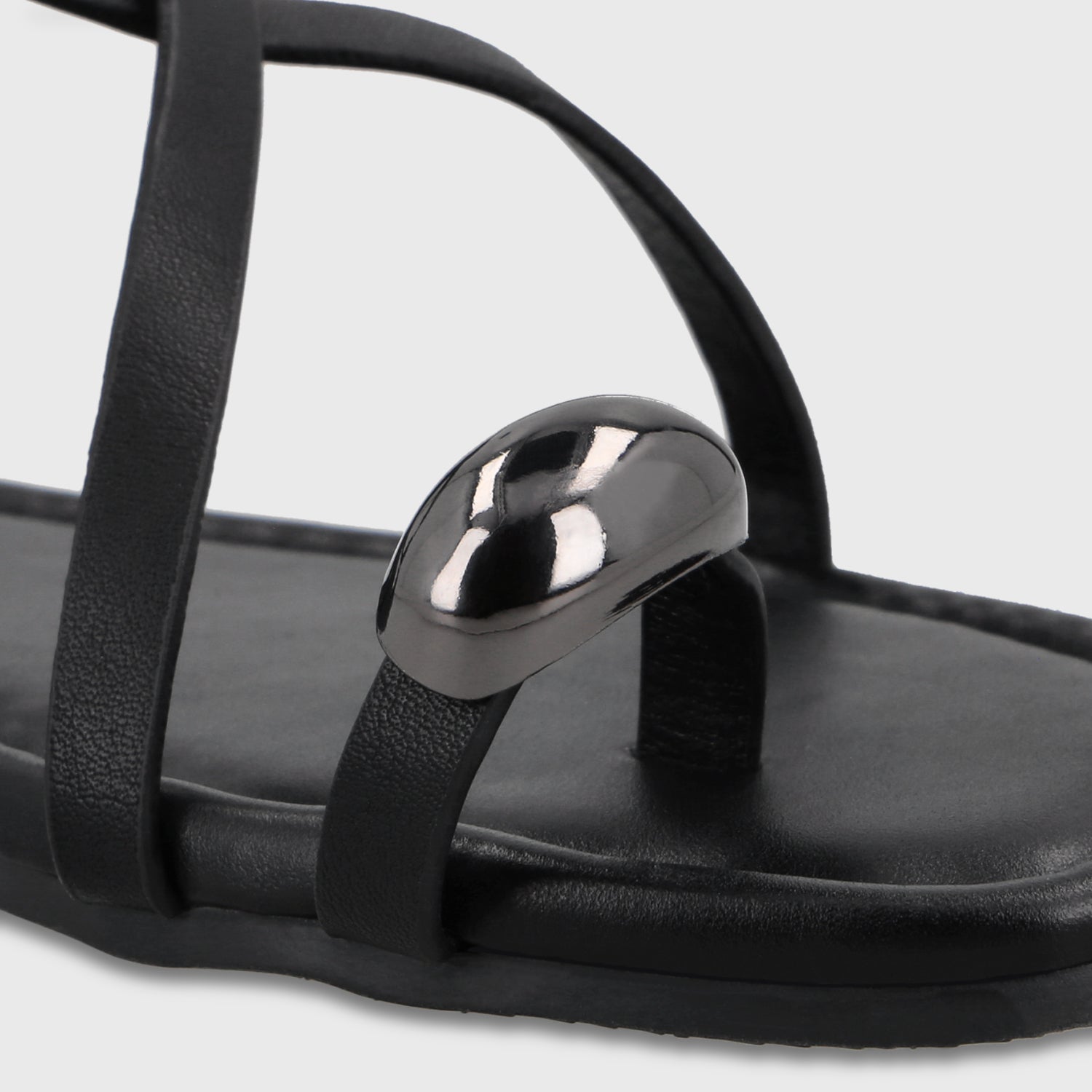 Sandalia Negra Mujer 64121 - Gotta Perú