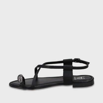 Sandalia Negra Mujer 64121 - Gotta Perú