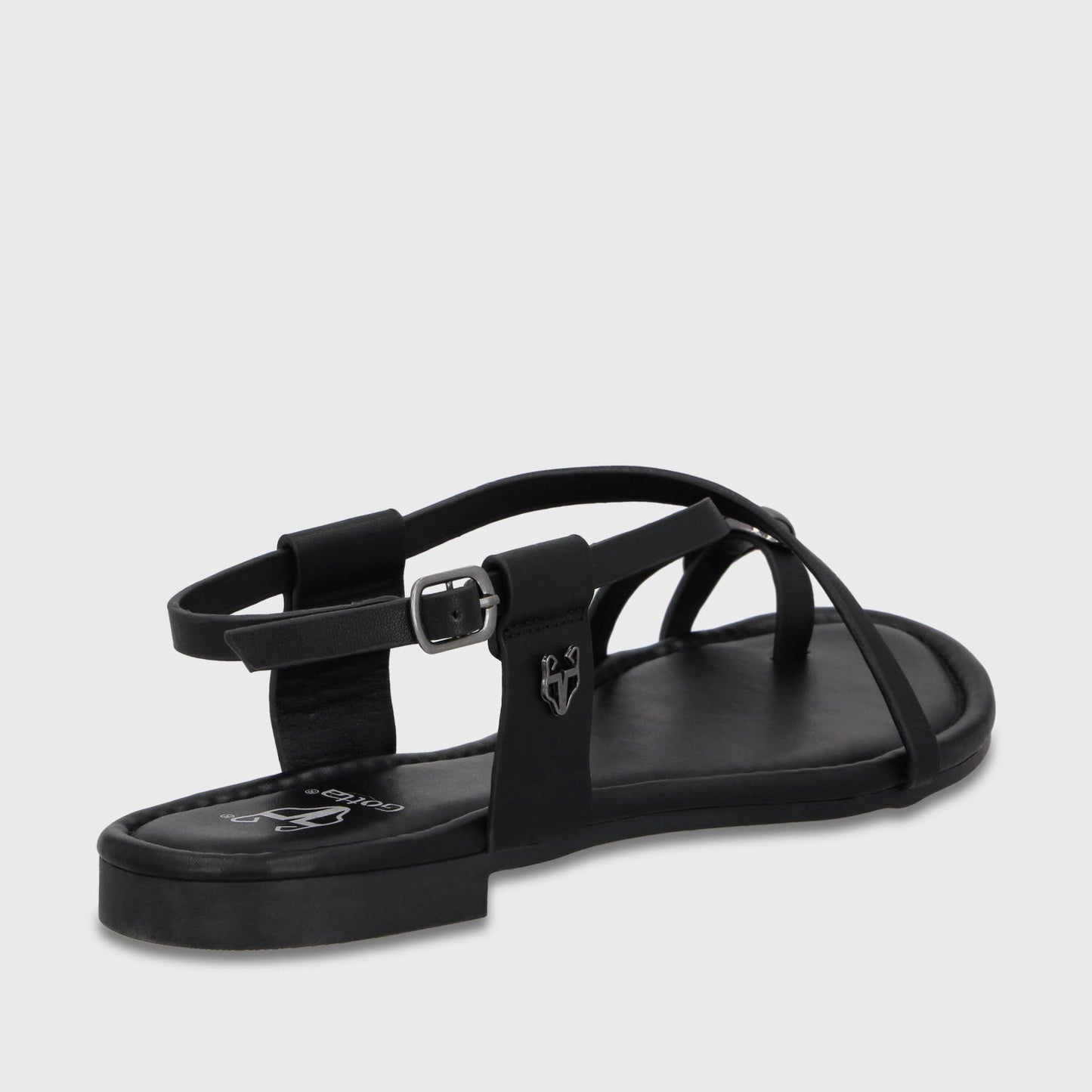 Sandalia Negra Mujer 64121 - Gotta Perú