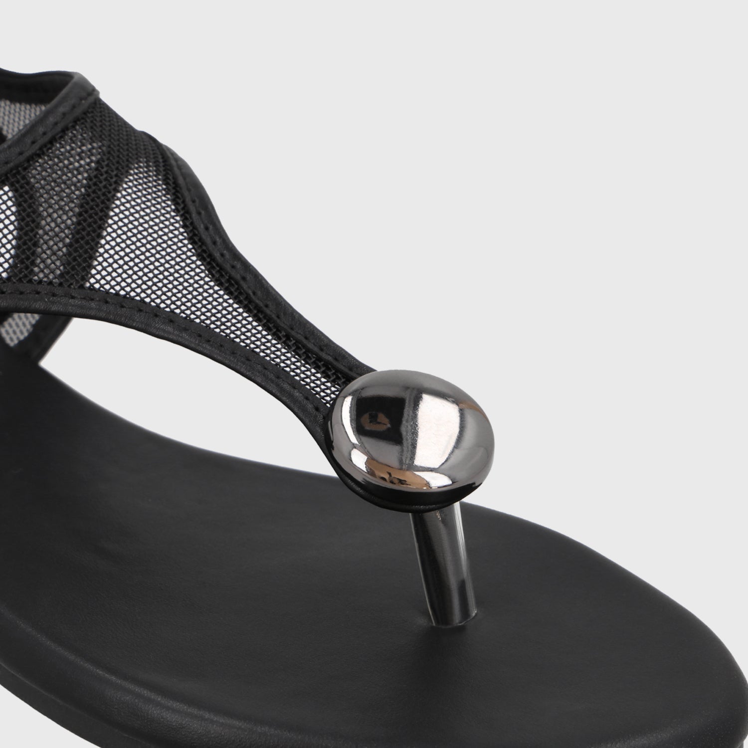 Sandalia Negra Mujer 64122 - Gotta Perú