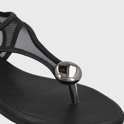 Sandalia Negra Mujer 64122 - Gotta Perú