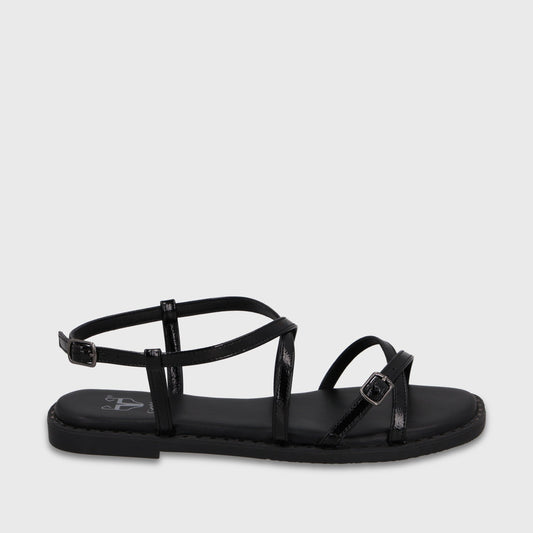 Sandalia Negra Mujer 64130 - Gotta Perú