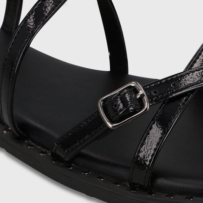 Sandalia Negra Mujer 64130 - Gotta Perú