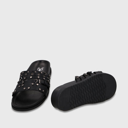 Sandalia Negra Mujer 64160 - Gotta Perú