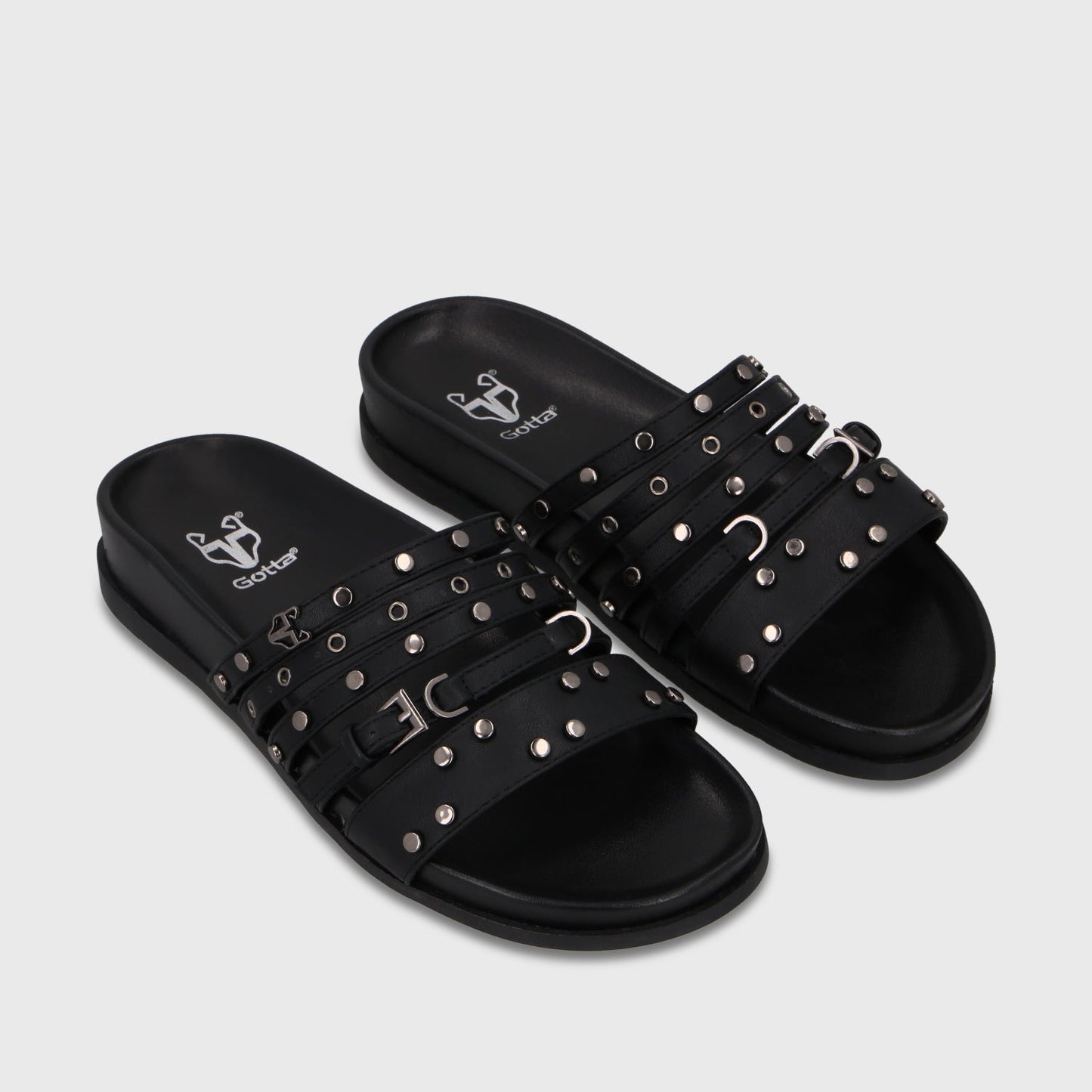 Sandalia Negra Mujer 64160 - Gotta Perú