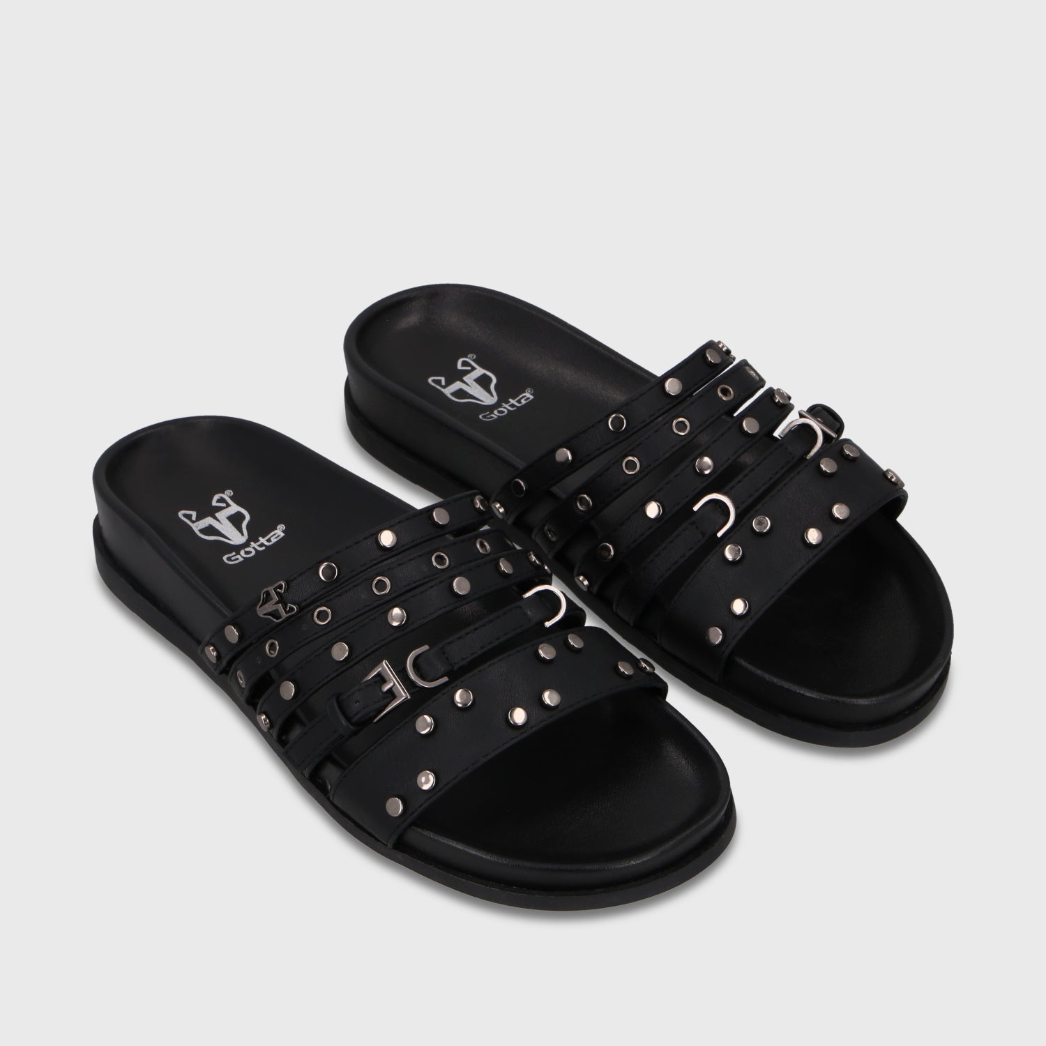 Sandalia Negra Mujer 64160 - Gotta Perú