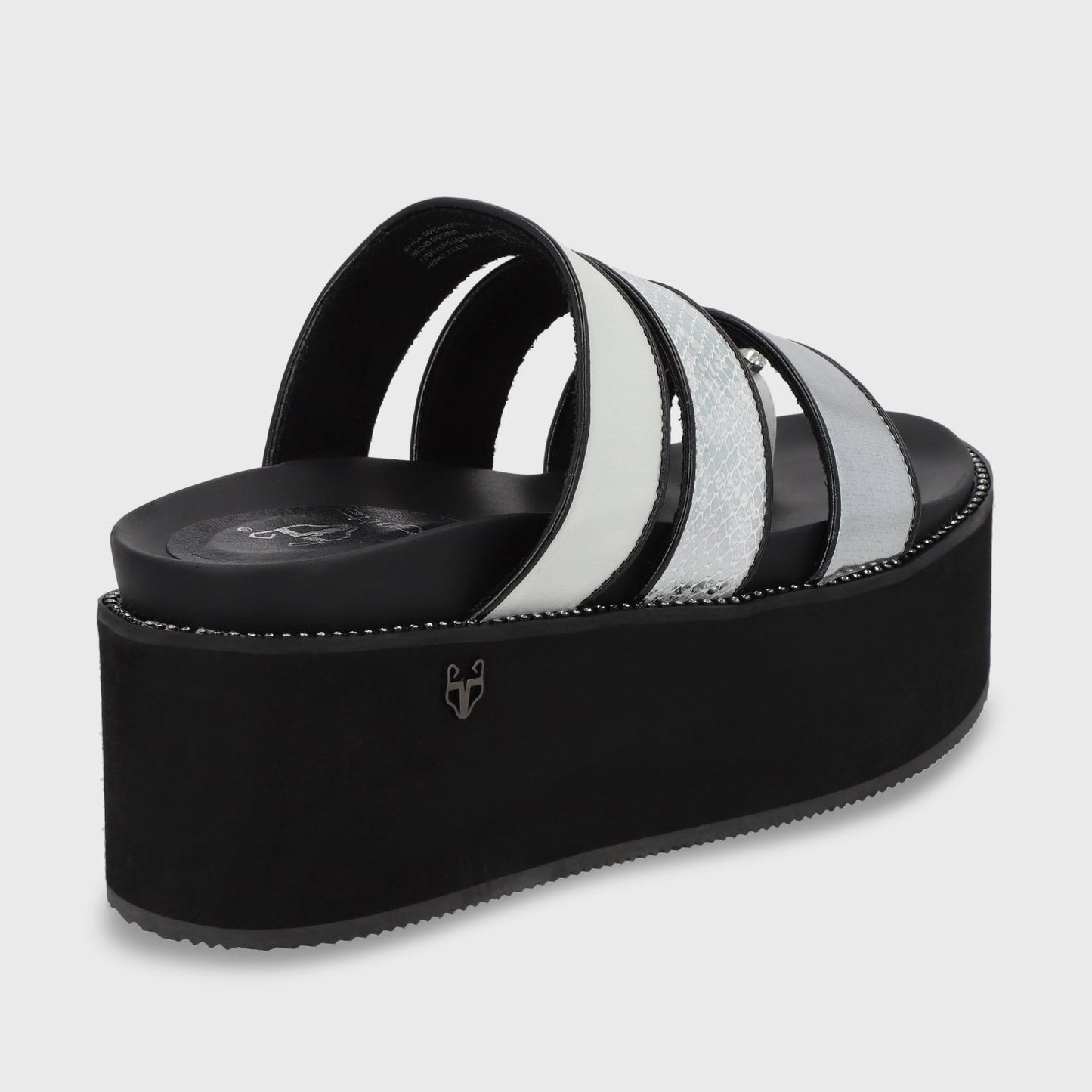 Sandalia Plataforma Blanca Mujer 15662 - Gotta Perú