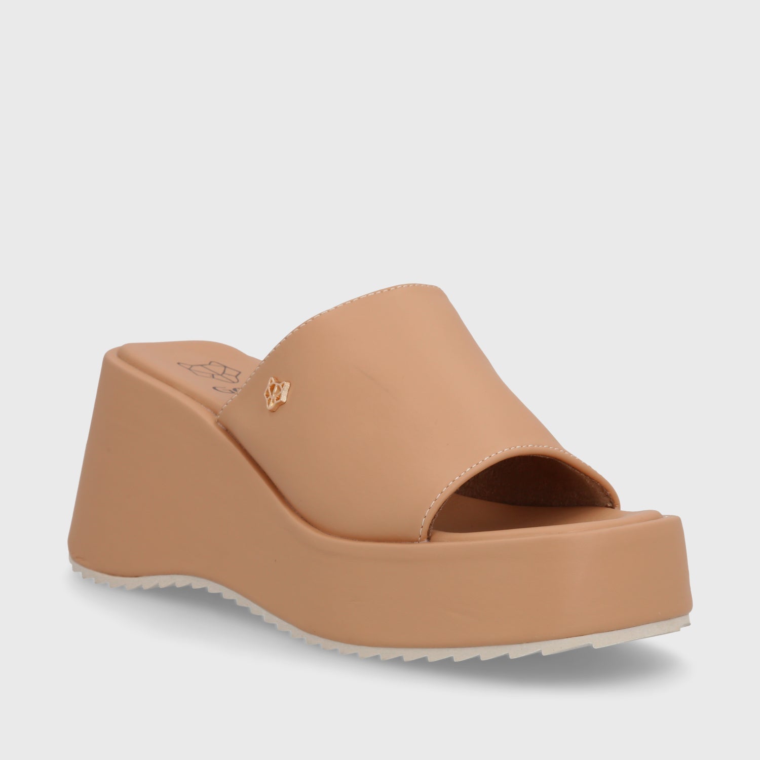 Sandalia Plataforma Camel Mujer 35240 - Gotta Perú