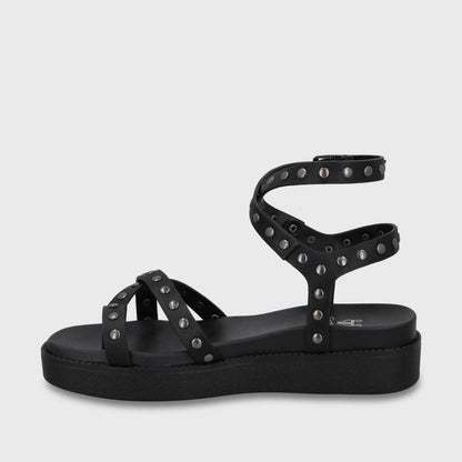 Sandalia Plataforma Negra Mujer 64170 - Gotta Perú