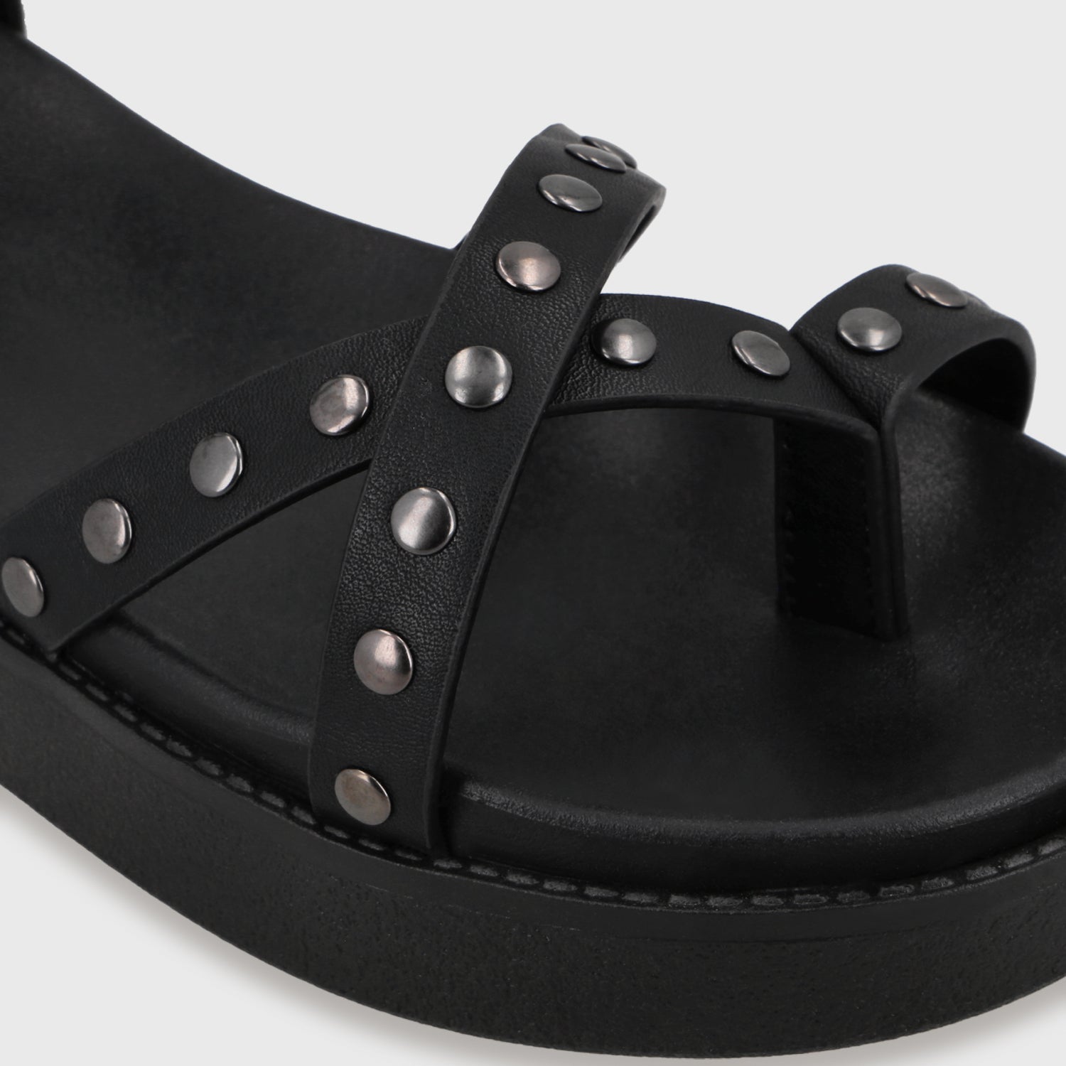 Sandalia Plataforma Negra Mujer 64170 - Gotta Perú